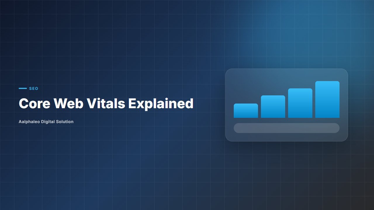 Core Web Vitals Explained - Aalphaleo Digital Solution
