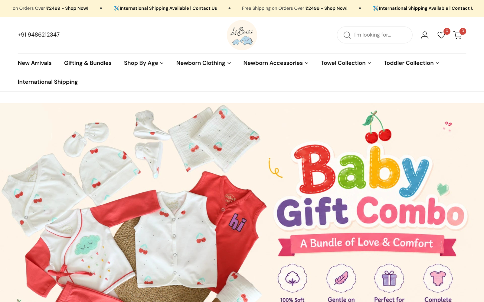 Lil Bontre homepage preview