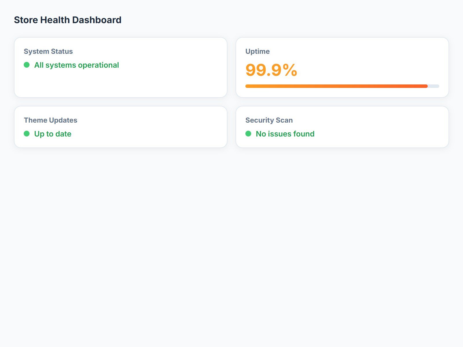Shopify Maintenance illustration